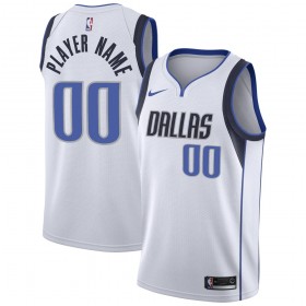 Dres Dallas Mavericks Prilagođeni 2020-21 Nike Association Edition Swingman